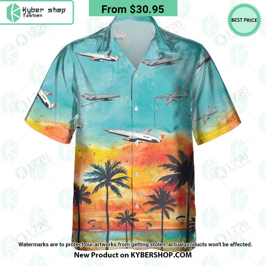 MQ 25 Stingray Sunset Hawaiian Shirt You look lazy