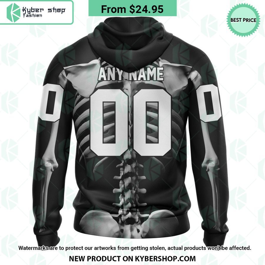 NHL Minnesota Wild Skeleton Costume Halloween CUSTOM Hoodie 3 NHL Minnesota Wild Skeleton Costume Halloween CUSTOM Hoodie Nice Pic