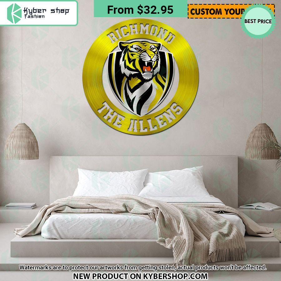 Richmond FC CUSTOM Metal Sign 3 Richmond FC CUSTOM Metal Sign Which place is this bro?