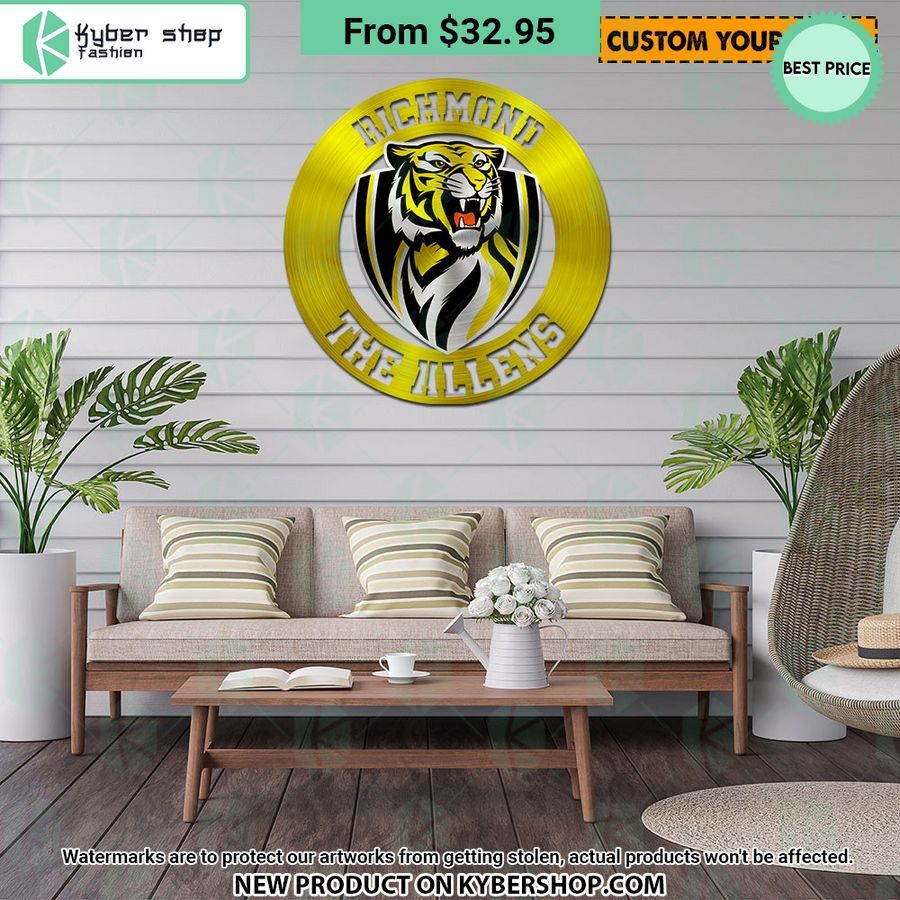 Richmond FC CUSTOM Metal Sign 4 Richmond FC CUSTOM Metal Sign Nice shot bro