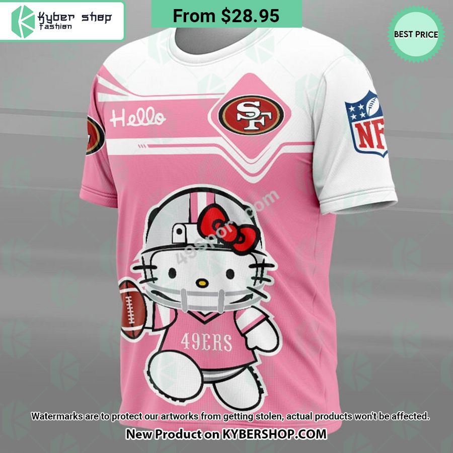 San Francisco 49ers Hello Kitty Shirt, hoodie You look so healthy and fit