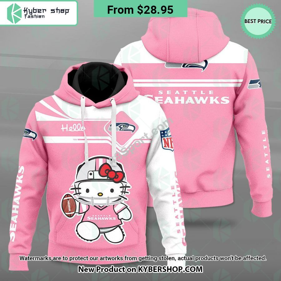 Seattle Seahawks Hello Kitty Shirt, hoodie Good one dear