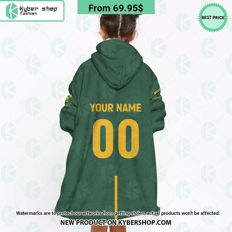 South Africa National Rugby Union CUSTOM Blanket Hoodie 5 South Africa National Rugby Union CUSTOM Blanket Hoodie Rocking picture