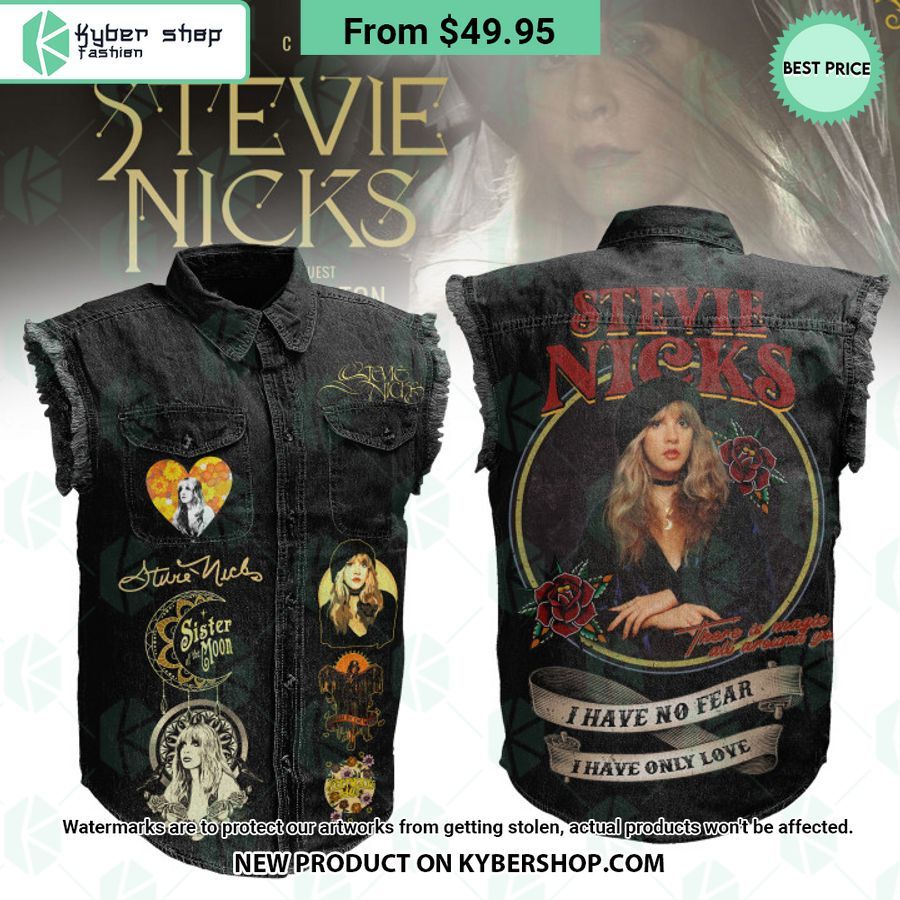 Stevie Nicks I Have No Fear I Have Only Love Sleeveless Denim Jacket 1 729 Jpg