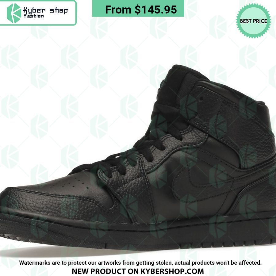 Triple Black Nike Air Jordan 1 Mid 5 Triple Black Nike Air Jordan 1 Mid Oh my God you have put on so much!