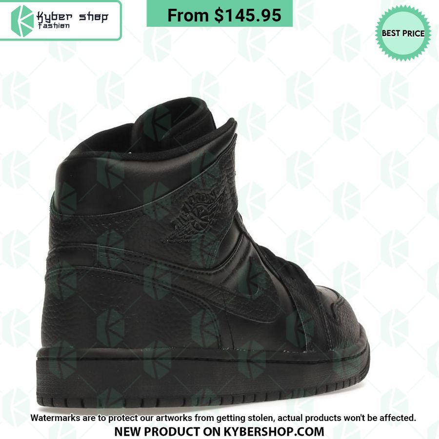 Triple Black Nike Air Jordan 1 Mid 8 Triple Black Nike Air Jordan 1 Mid Best couple on earth