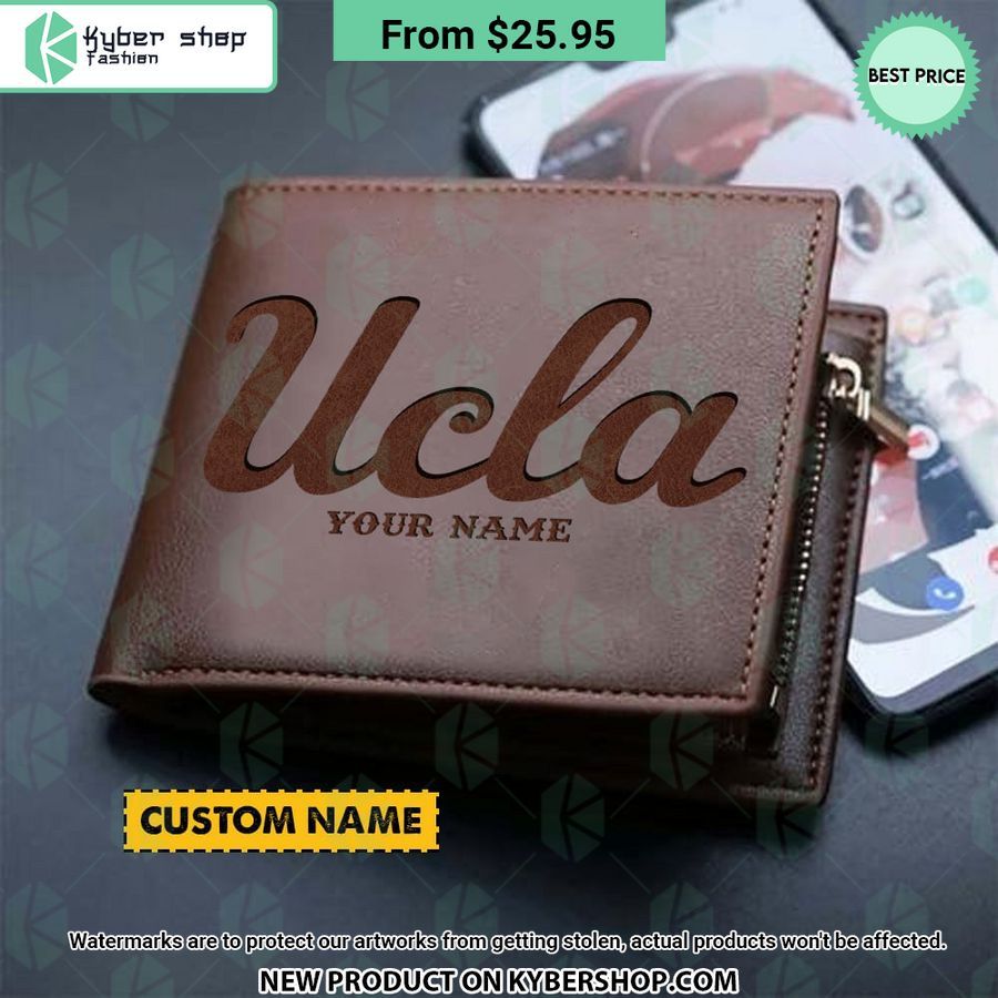 Ucla Bruins Custom Leather Wallet Handsome As Usual