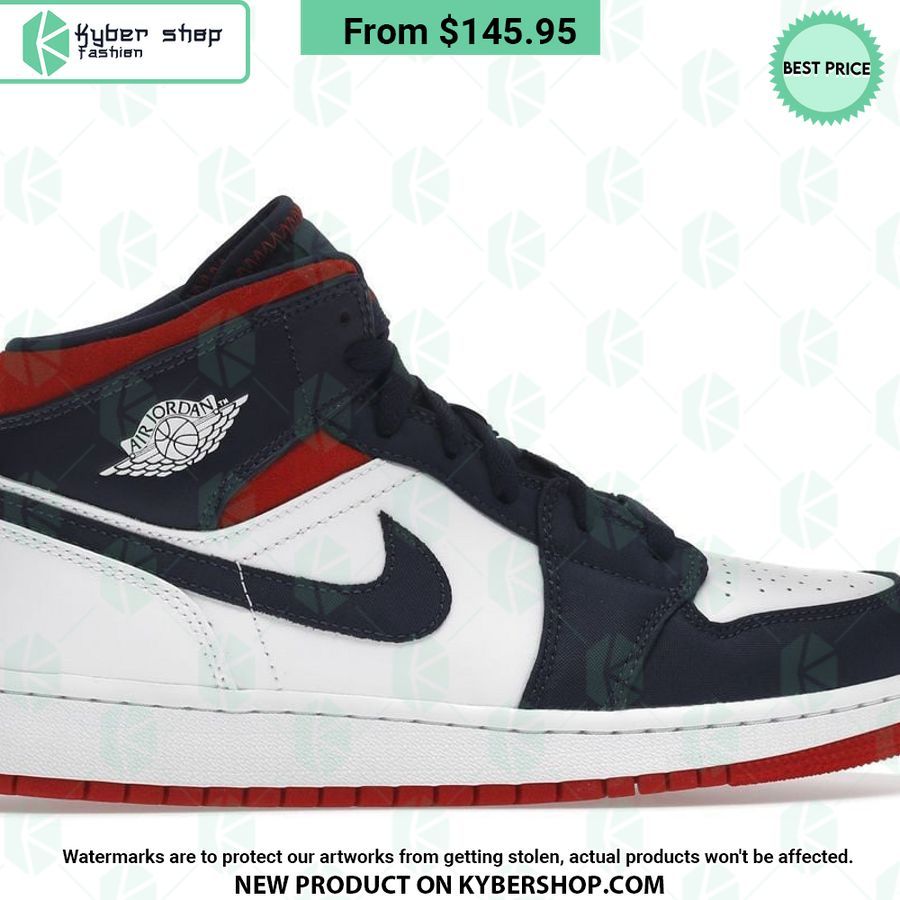 USA Olympic Nike Air Jordan 1 Mid 10 USA Olympic Nike Air Jordan 1 Mid Best click of yours
