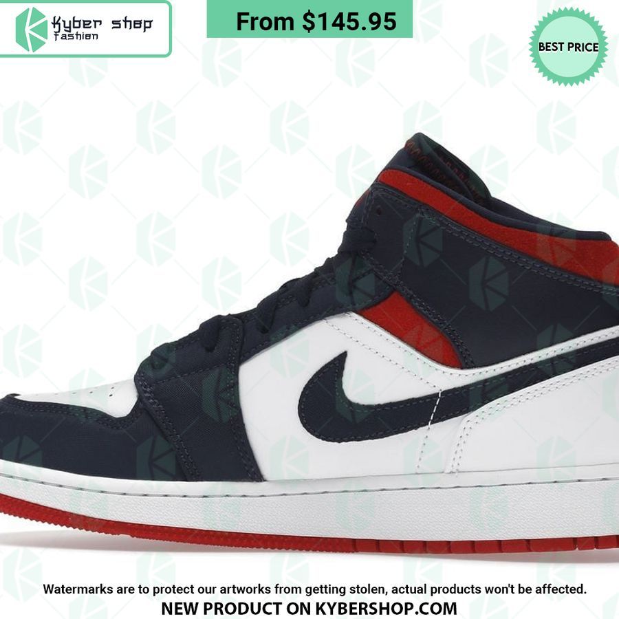 USA Olympic Nike Air Jordan 1 Mid 6 USA Olympic Nike Air Jordan 1 Mid Oh my God you have put on so much!