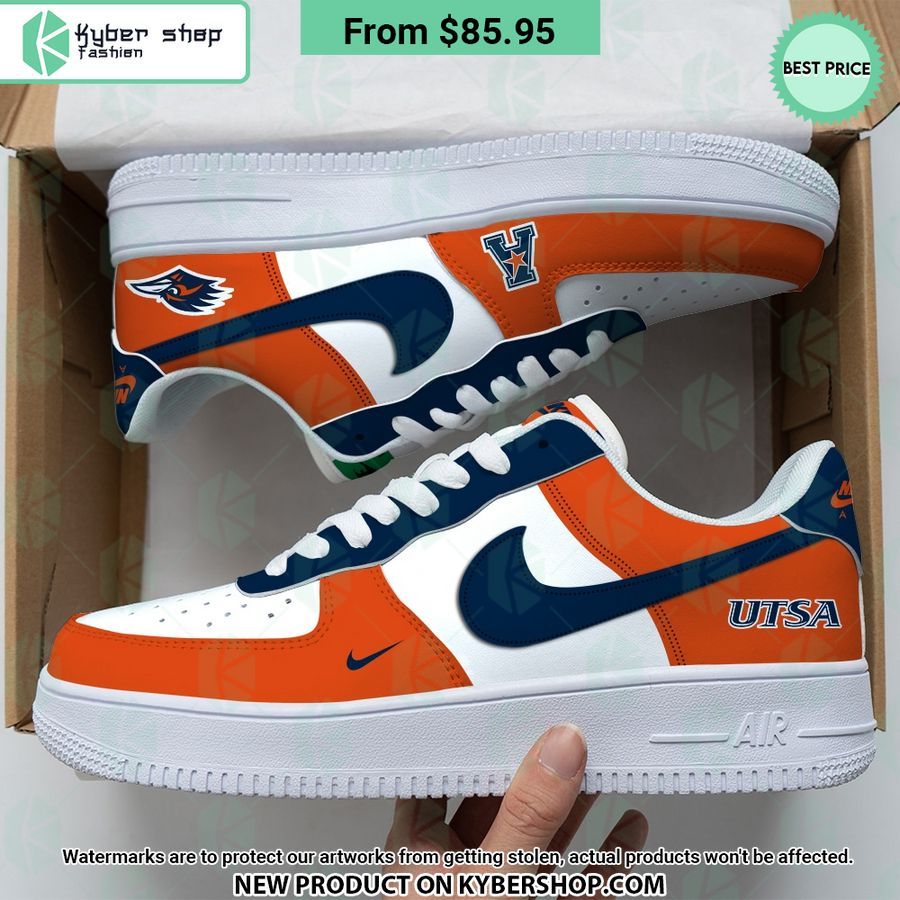 UTSA Roadrunners Nike Air Force Shoes Best click of yours