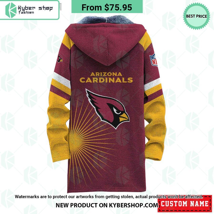 Arizona Cardinals Nfl Custom Fleece Windbreaker Jacket 3 227 Jpg