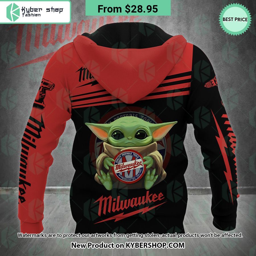 Baby Yoda Milwaukee CUSTOM Hoodie Wow, cute pie