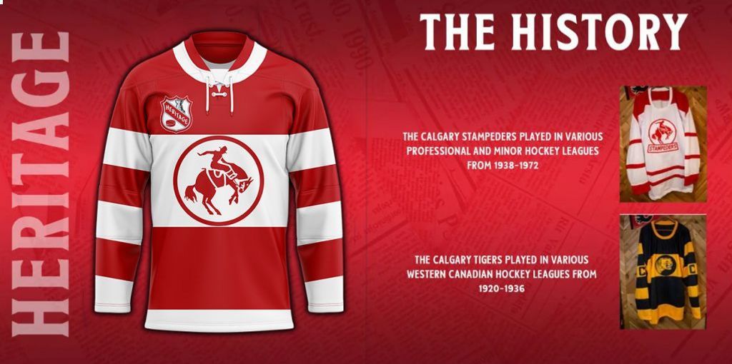 Calgary Flames Heritage Concepts team logo Hockey Jersey Out of the world