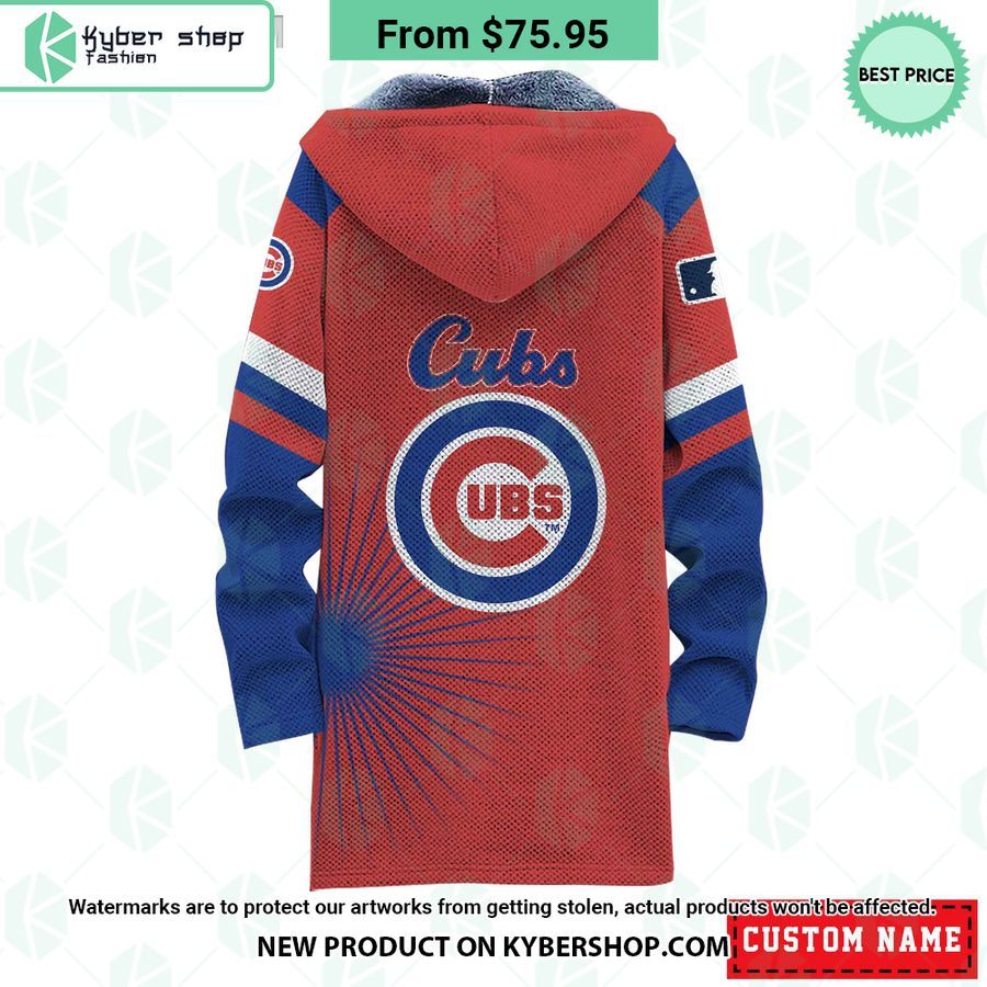 Chicago Cubs Mlb Custom Fleece Windbreaker Jacket Stand Easy Bro