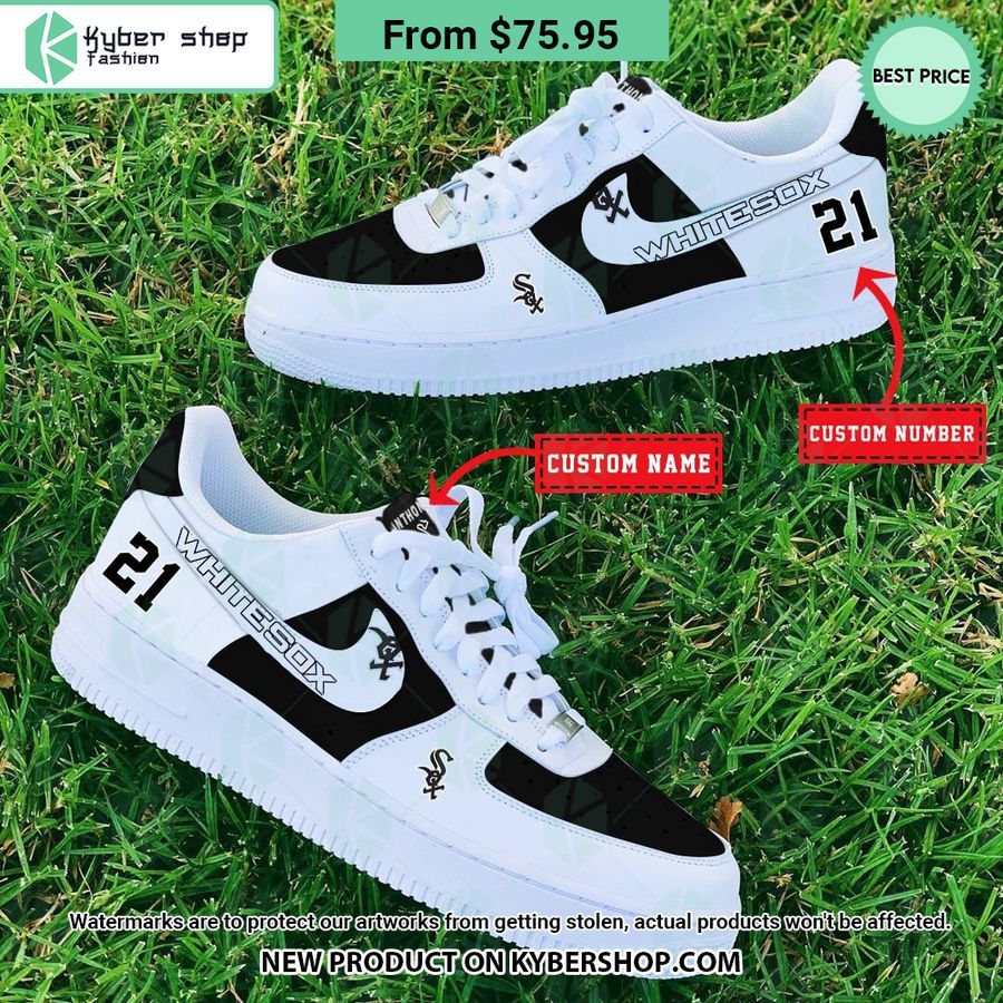 Chicago White Sox MLB Nike Air Force Eye soothing picture dear