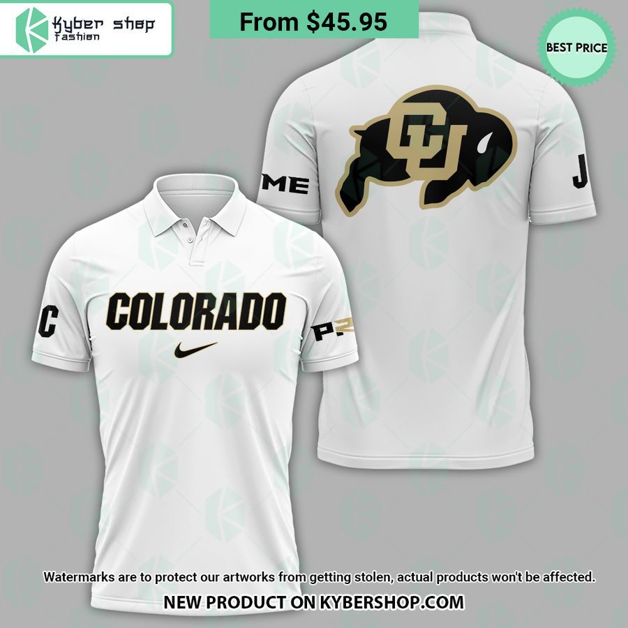 Colorado Buffaloes Football Coach Polo Shirt Great, I liked it