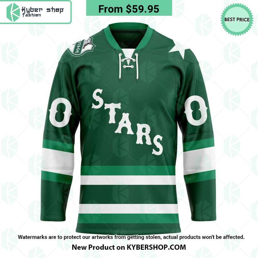 Dallas Stars Heritage Concepts team logo Hockey Jersey Best couple on earth