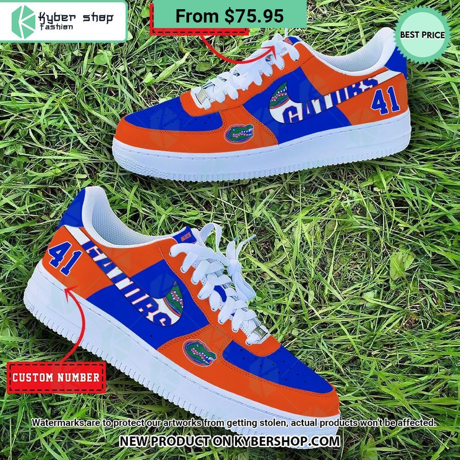 Florida Gators Personalized Nike Air Force 1 Shoes Lovely smile