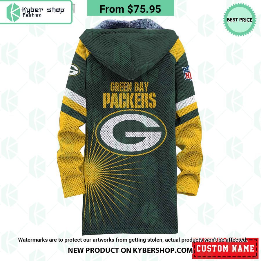 Green Bay Packers Nfl Custom Fleece Windbreaker Jacket 3 514 Jpg