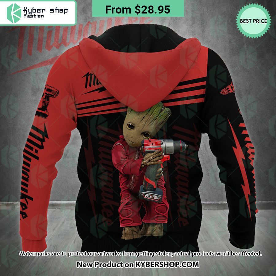 Groot Milwaukee CUSTOM Hoodie Cutting dash