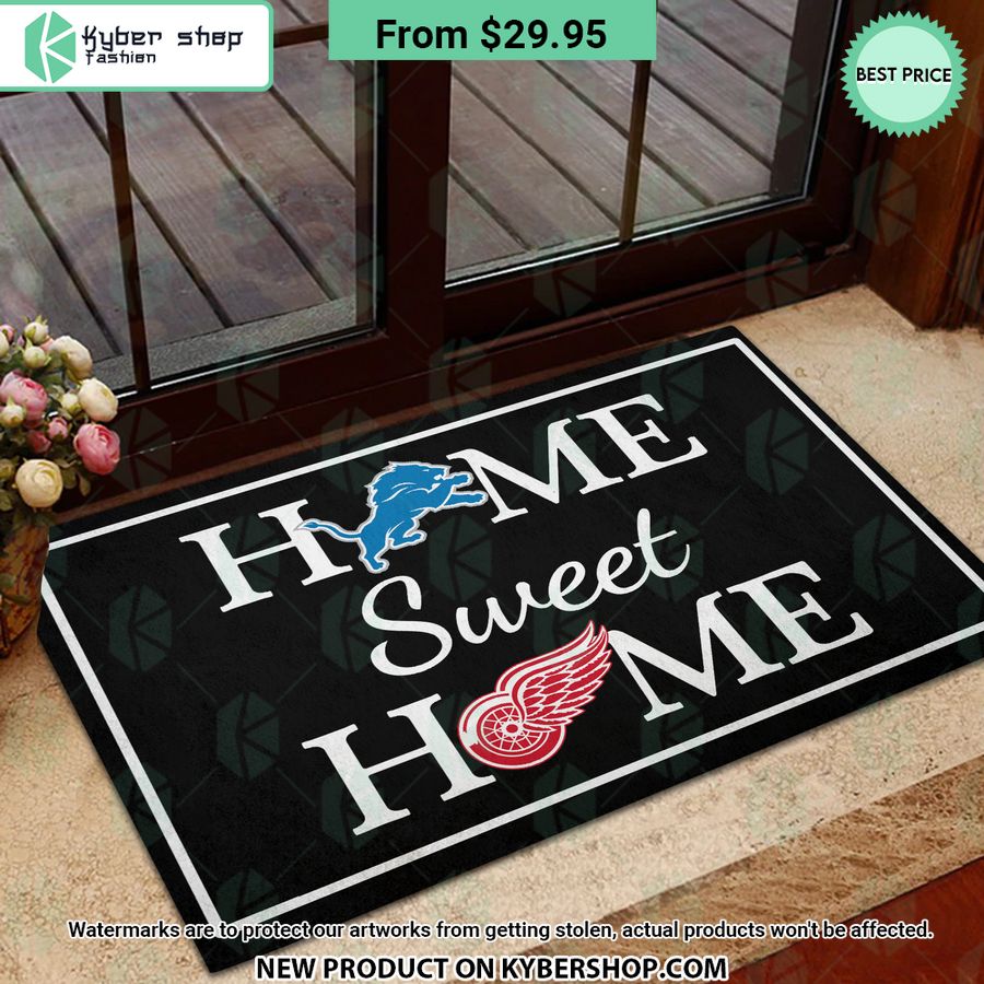Home Sweet Home Customized Doormat Lovely smile