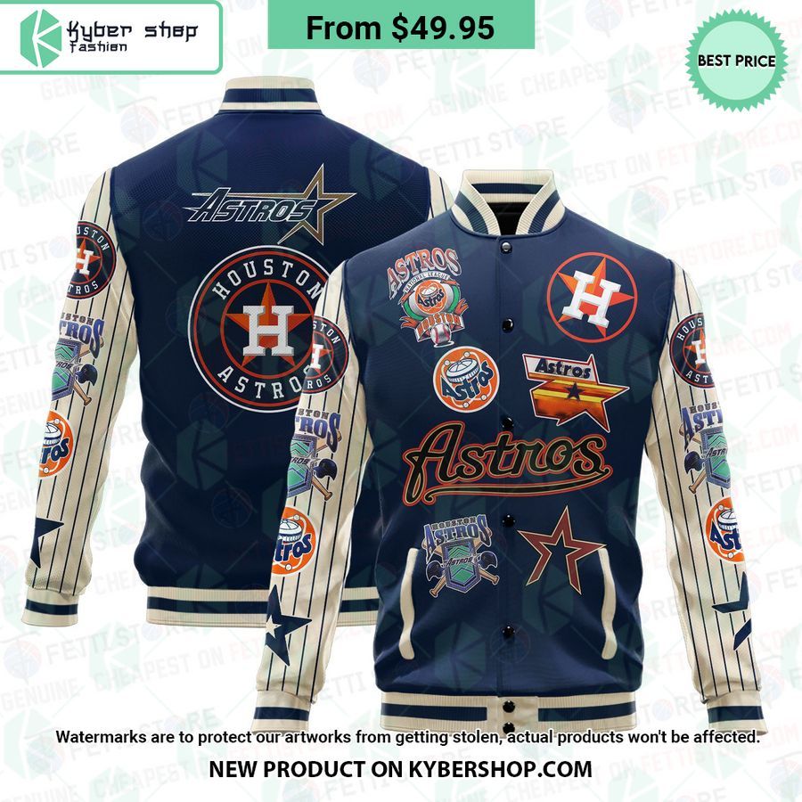 Houston Astros MLB Varsity Jacket How did you learn to click so well