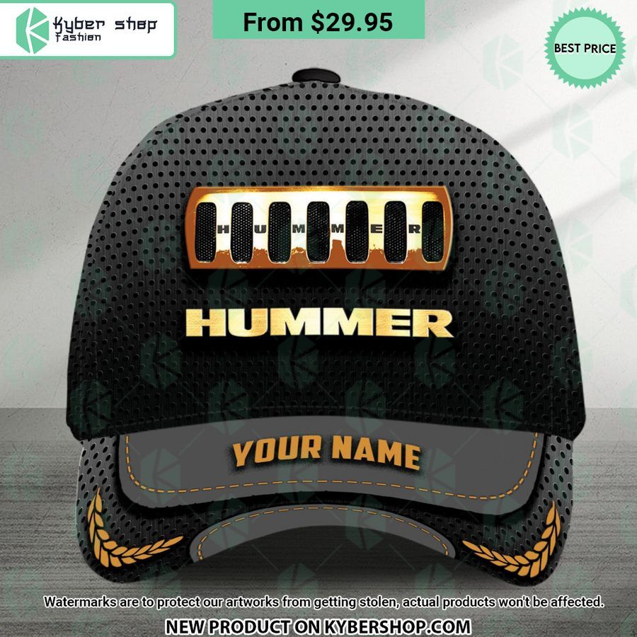 Hummer Custom Name Cap Hundred million dollar smile bro