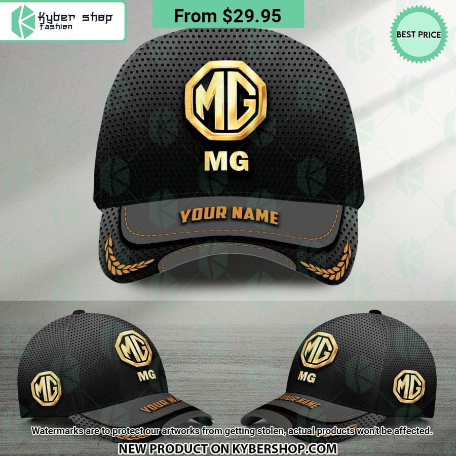 MG Car Custom Name Cap Good click