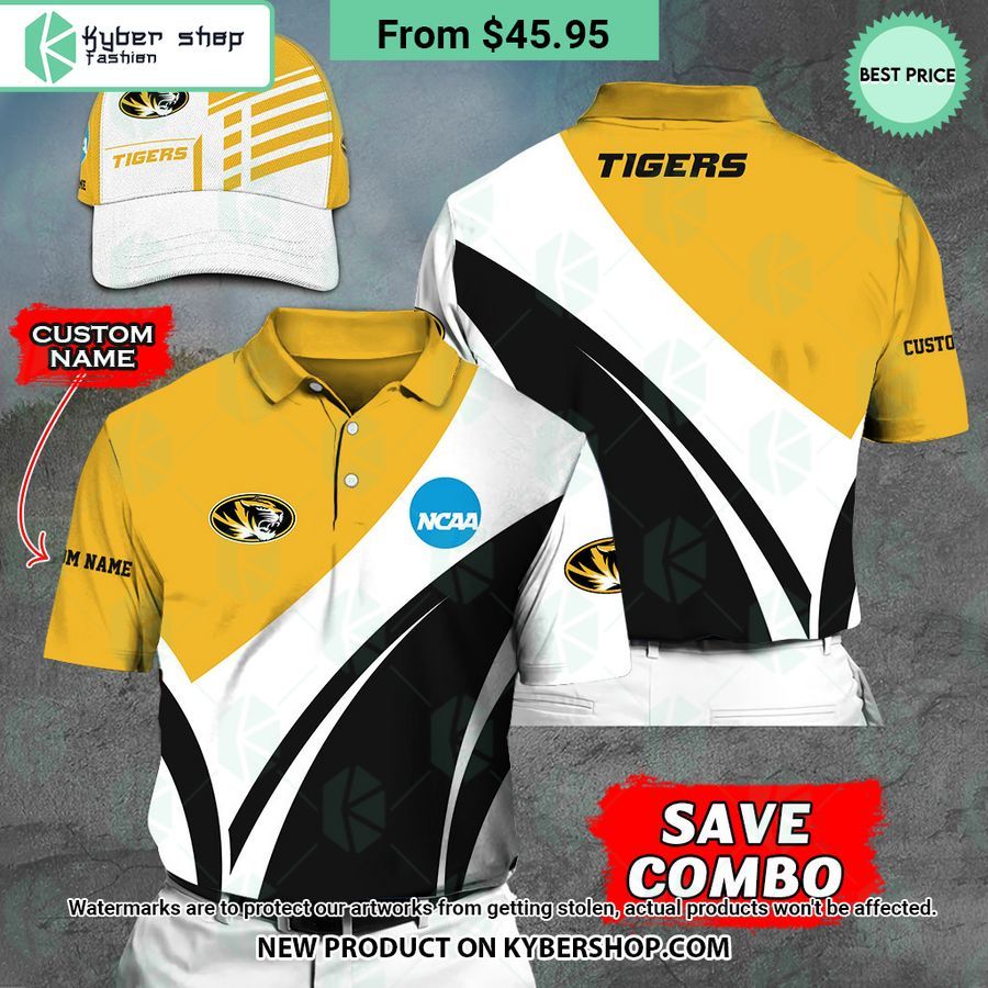 Missouri Tigers CUSTOM Polo Shirt, Cap Your face is glowing like a red rose