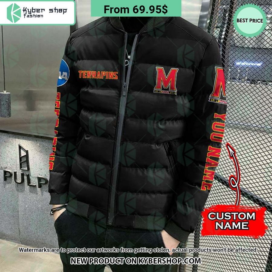 Ncaa Maryland Terrapins Custom Puffer Down Jacket You Look So Healthy And Fit