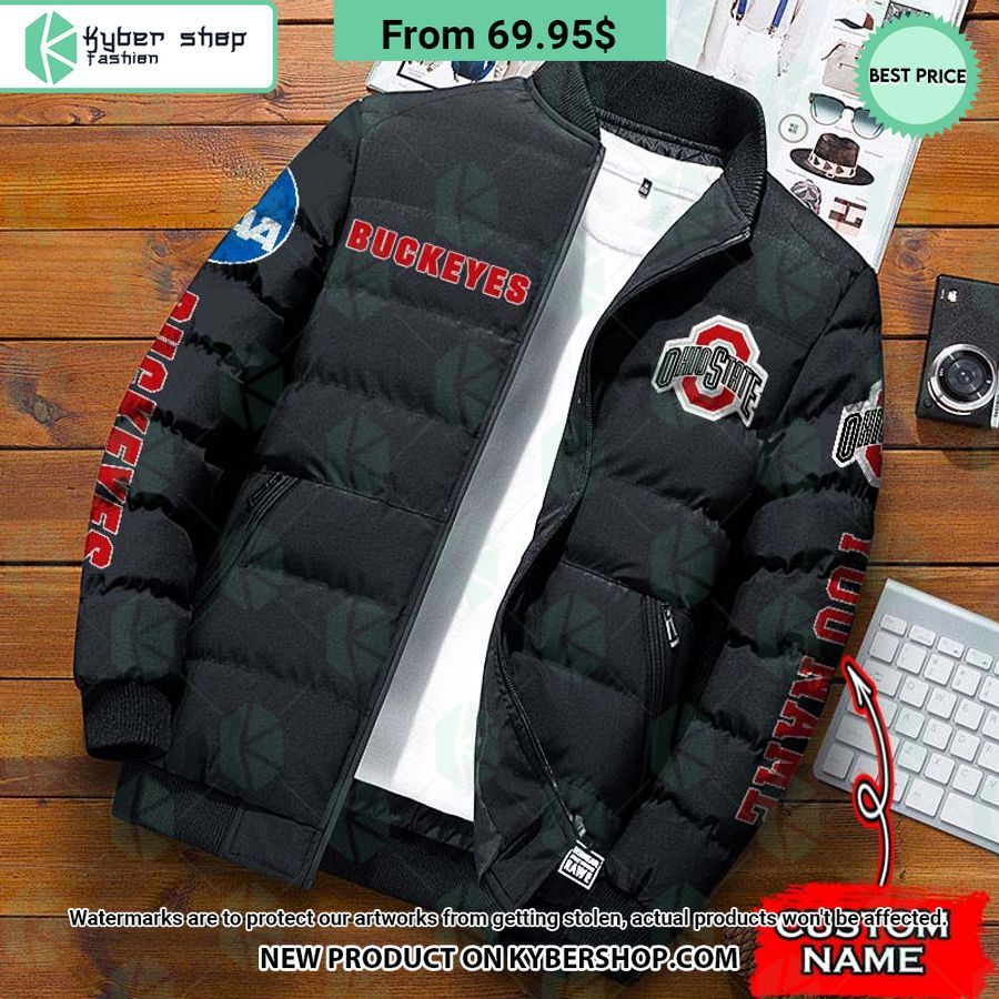 ncaa ohio state buckeyes custom puffer down jacket 1 106 jpg