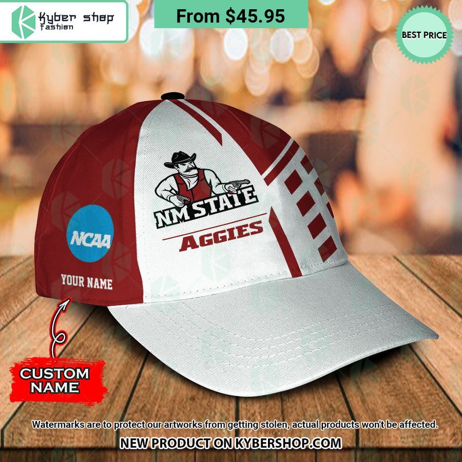 New Mexico State Aggies CUSTOM Polo Shirt, Cap 3 New Mexico State Aggies CUSTOM Polo Shirt, Cap Good one dear