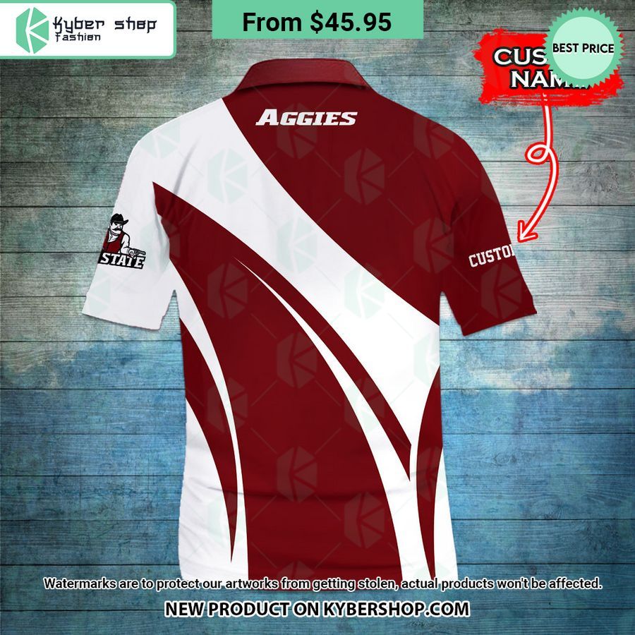 New Mexico State Aggies CUSTOM Polo Shirt, Cap 7 new mexico state aggies custom polo shirt cap 7 832 jpg