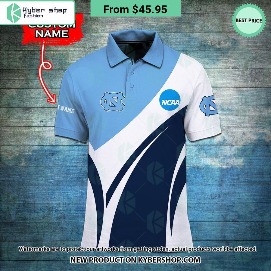 North Carolina Tar Heels CUSTOM Polo Shirt, Cap 6 north carolina tar heels custom polo shirt cap 6 772 jpg