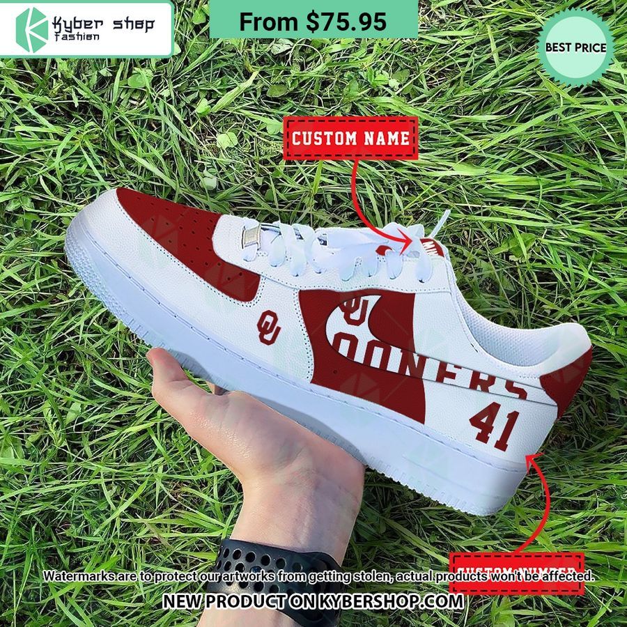 Oklahoma Sooners Personalized Nike Air Force 1 Shoes You are always best dear