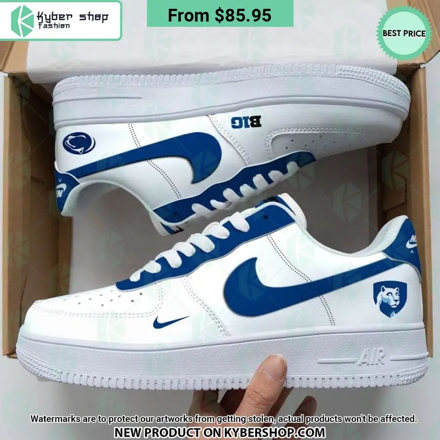 Penn State Nittany Lions NCAA Nike Air Force 1 Shoes Best picture ever