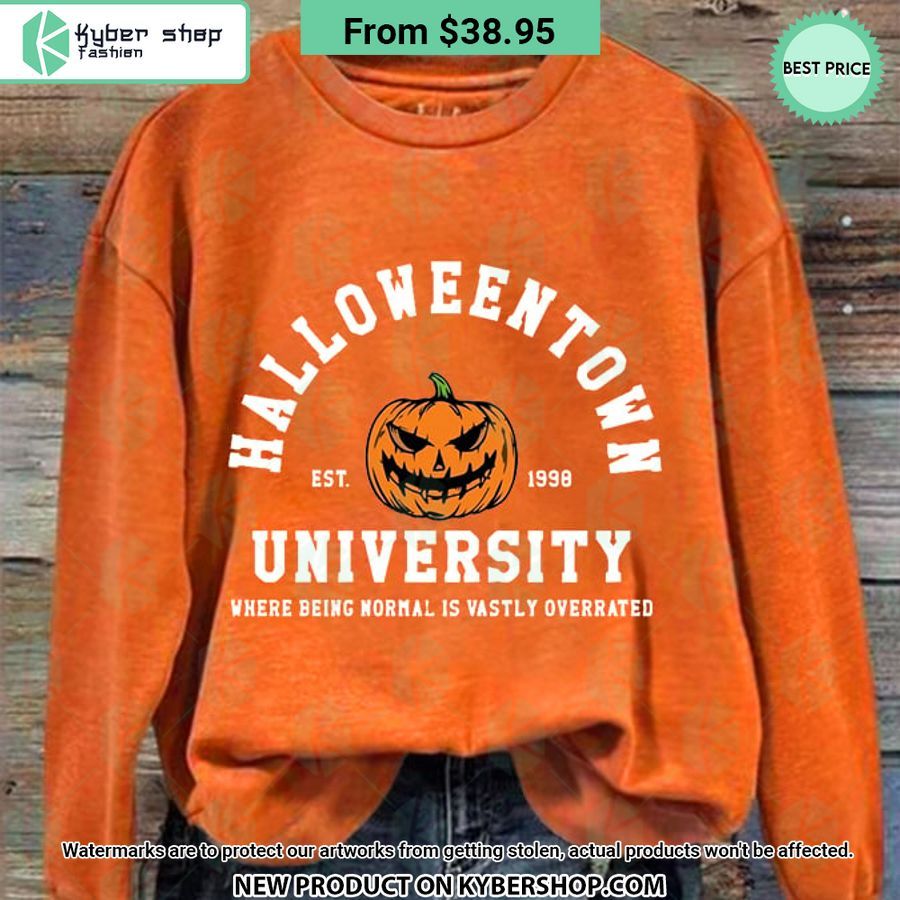 Pumpkin Halloween University Sweatshirt You Look Lazy