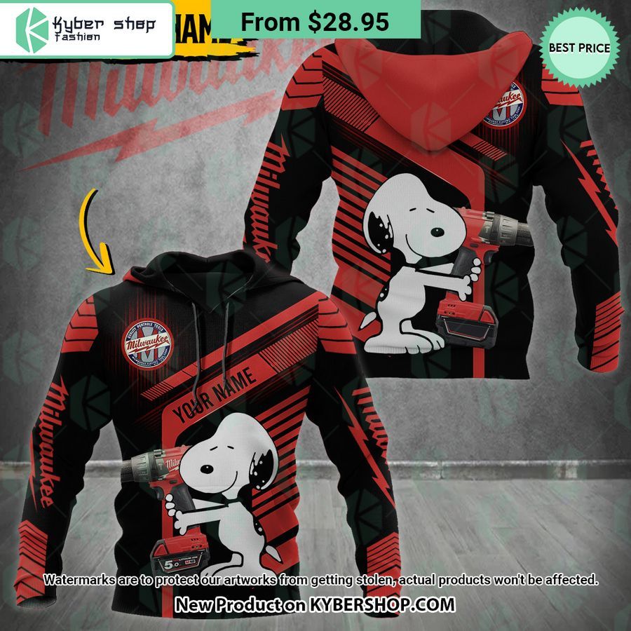Snoopy Milwaukee CUSTOM Hoodie 4 Snoopy Milwaukee CUSTOM Hoodie You are getting me envious with your look
