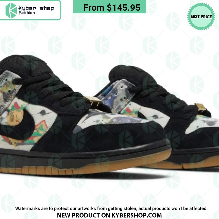 Supreme Rammellzee (UA) Nike Dunk Shoes 3 Supreme Rammellzee UA Nike Dunk Shoes Handsome as usual