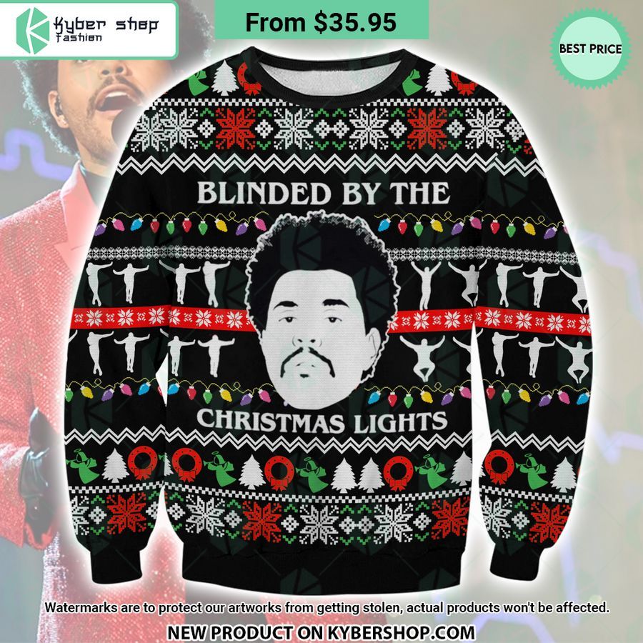 The Weeknd Ugly Christmas Sweater How did you learn to click so well