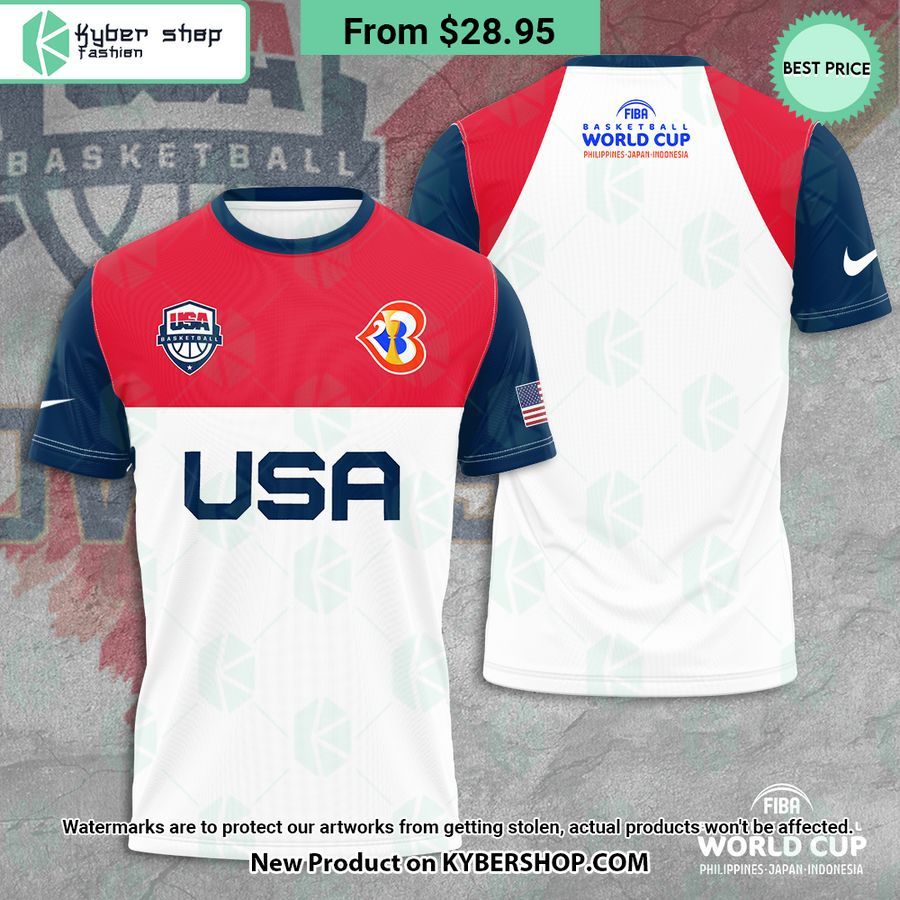 United States National Basketball World Cup 2023 T Shirt Impressive picture