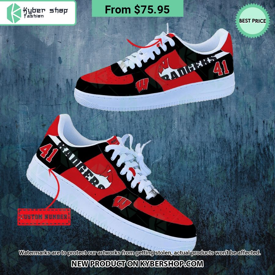 Wisconsin Badgers CUSTOM Nike Air Force 3 Wisconsin Badgers CUSTOM Nike Air Force Good click