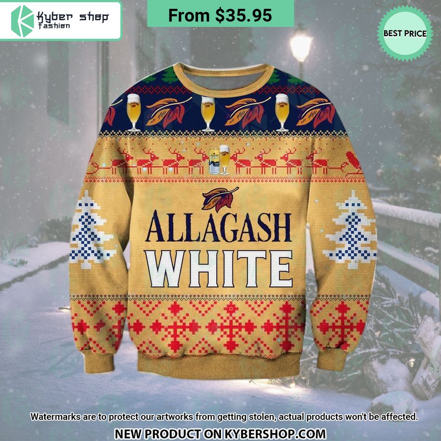 Allagash White Christmas Sweater Best picture ever