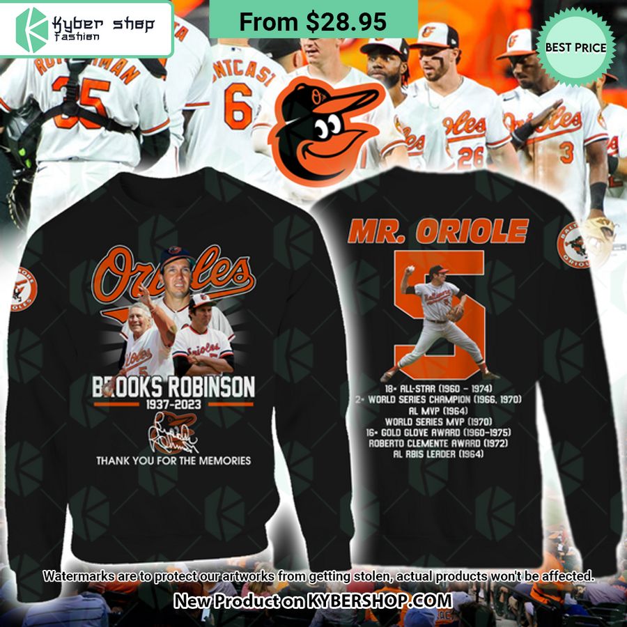 Brooks Robinson Baltimore Orioles Shirt, Hoodie Generous Look