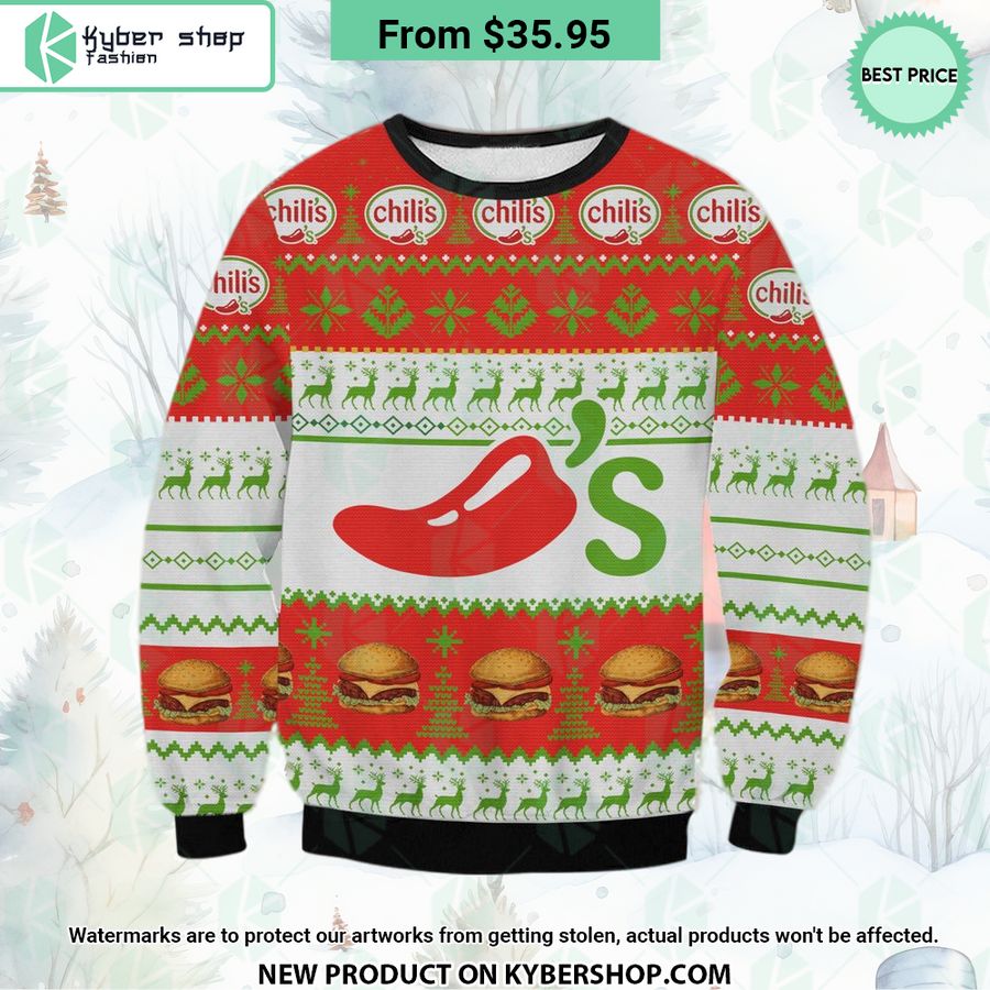 Chili's Christmas Sweater Great, I liked it