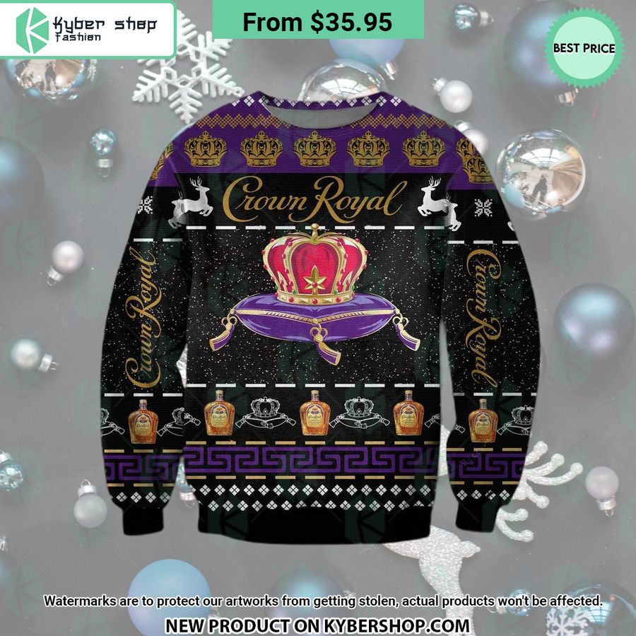 Crown Royal Christmas Sweater Word2