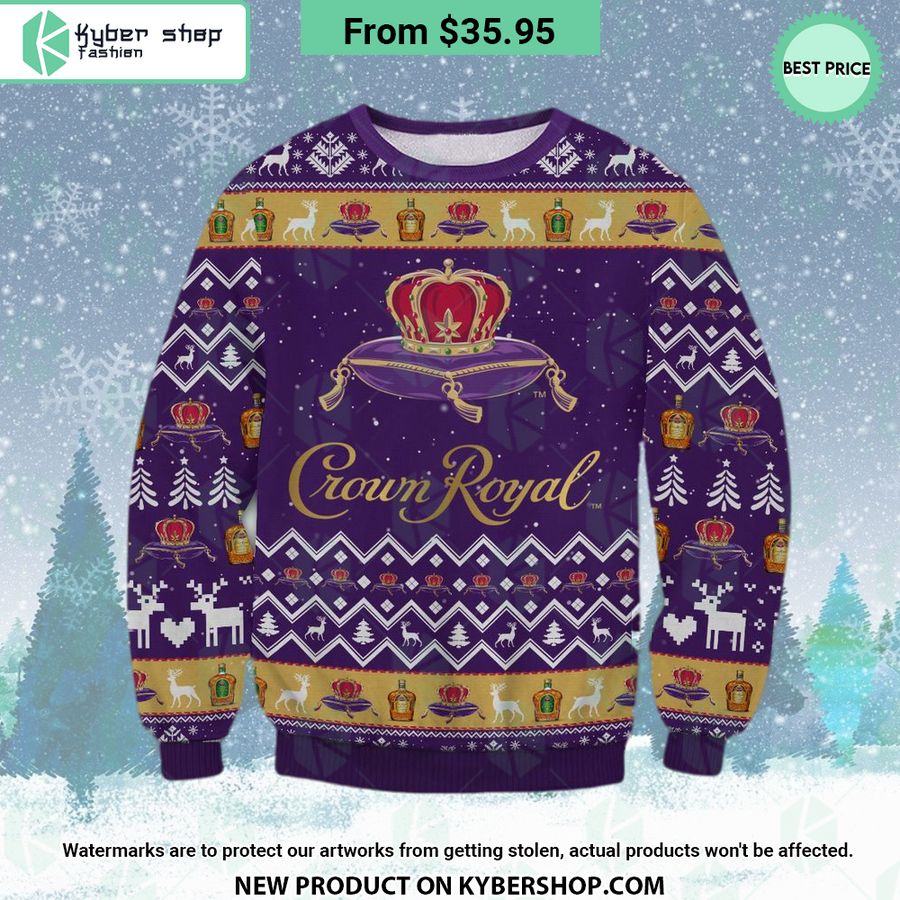 Crown Royal Christmas Sweater Great, I liked it