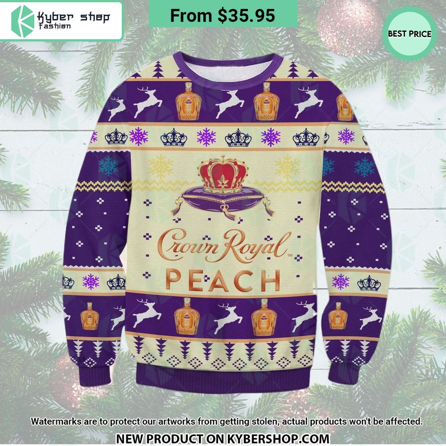 Crown Royal Peach Sweater This is your best picture man
