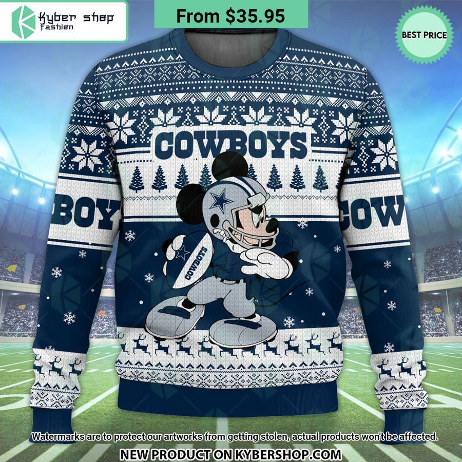 Dallas Cowboys Mickey Sweater Sizzling
