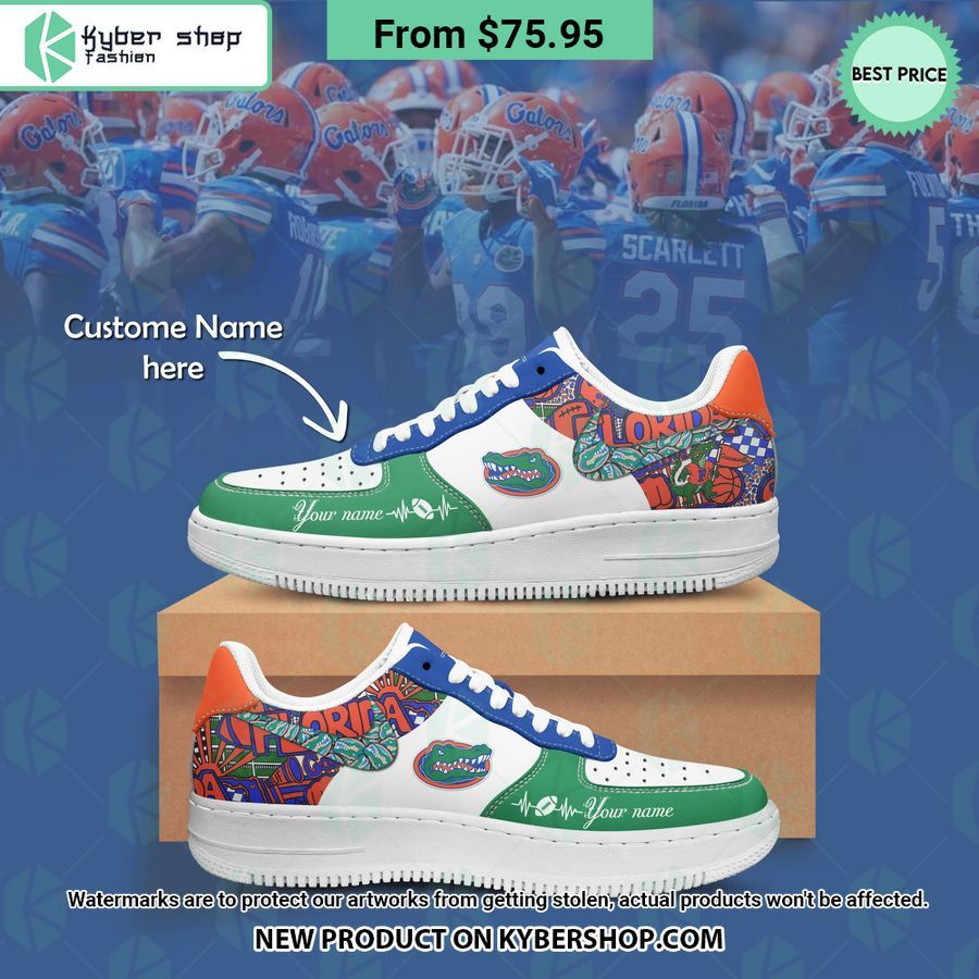 Florida Gators CUSTOM Air Force 1 Such a charming picture